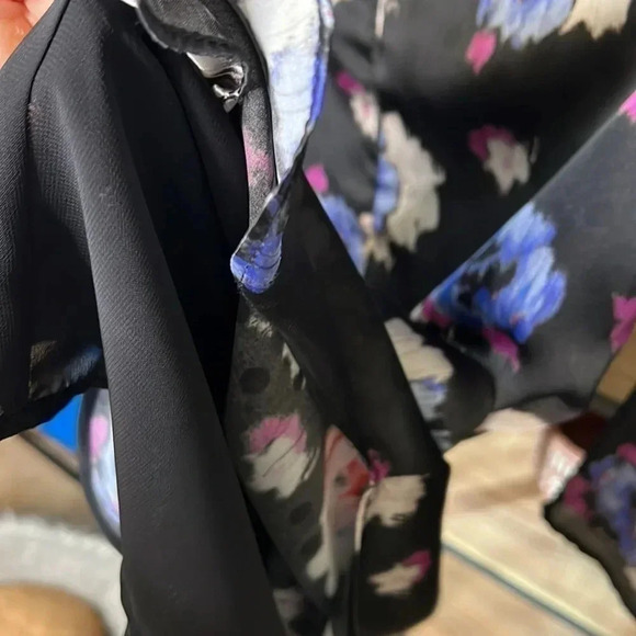 TOPSHOP Floral Shift Dress size 4 NEW - Picture 7 of 8